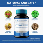 NeuroVitol Cogniflo Capsules, Official NeuroVitolCogniflo Supplement for Brain Health & Memory Support - Maximum Strength, Advanced Formula Nootropic Pills, NeuroVitol Cogniflo Reviews (5 Pack)