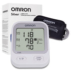 OMRON Silver Blood Pressure Monitor for Home Use & Upper Arm Blood Pressure Cuff - #1 Doctor & Pharmacist Recommended Brand - Clinically Validated - Connect App