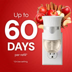 Air Wick Plug-In Refills, Apple Cinnamon Medley, Essential Oils,10 count