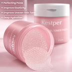Collagen Gel Toner Pad for Face - Skin Firming,Improvin Elasticity,Pore Minimizer,Soothing Hydration, Gentle Exfoliating Face Pads,60 Pads
