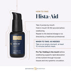 Quicksilver Scientific Nanoemulsified Hista-Aid - Flavonoids to Help Maintain Healthy Histamine Levels - Liposomal Vitamin C, DIM, Luteolin & Quercetin Liquid (50ml)