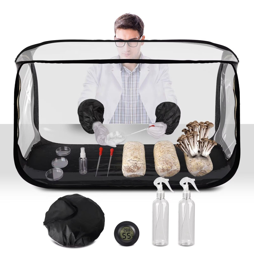 Salcod Large Still Air Box Mushroom Grow Tent, 38" x 20" x 25"