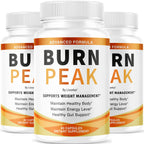 (3 Pack) Burn Peak Capsules - Official BurnPeak Weight Pills Advanced Premium Support, All Natural Burn Peak Pink Salt Trick Supplement for Overall Health & Wellness Reviews, 180 Capsules for 3 Months