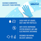 Kimtech Science Kimwipes Delicate Task Wipes, 60 Boxes x 286 Sheets (34155)