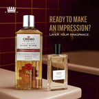 CREMO - Bourbon & Oak Eau de Toilette for Men - Spicy Fragrance - Spray 100ml - Gift for Men