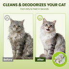 PawSono Hypoallergenic Pet Wipes for Dogs, Cats & Small Animals, 400 Coun