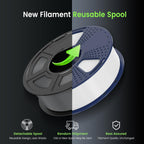 SUNLU PLA 3D Printer Filament, Black, 1KG