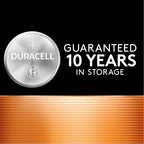 Duracell 2032 Lithium Battery, 4 Count (Pack of 1), Child Safety Features, Compatible with Key Fob, Tea Light Candles and Other Devices, CR2032 Battery