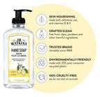 J.R. Watkins Gel Hand Soap, 3 Pack of 11 Fl Oz, Lemon