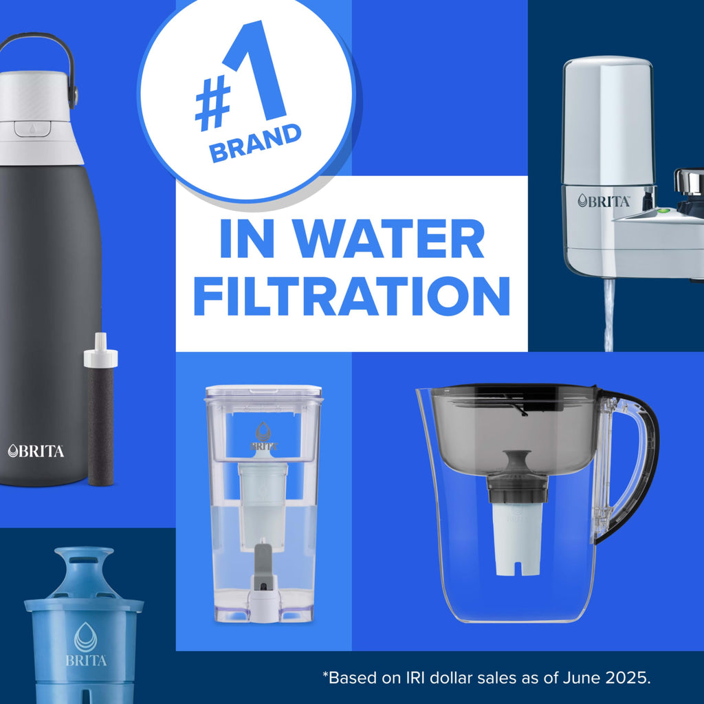 Brita Elite Replacement Water Filter, Pitchers and Dispensers, 1 Pack