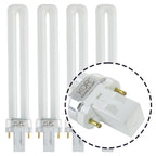 KOR (4 Pack) PL13S/27/ECO - Compact Fluorescent Plug-in - 13 Watt - 120 Volt - T4-2-Pin (GX23) - 2,700 Kelvin (Soft White)