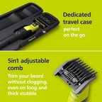 Philips Norelco OneBlade 360 Face + Body Trimmer & Shaver with Connectivity