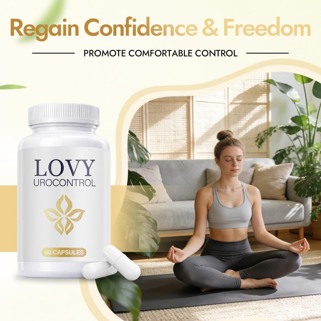 TakTuqa Lovy Urocontrol Capsules – Lovy Bladder Control Supplement with Magnesium, Cranberry & Pumpkin Seed, Herbal Blend for Men & Women, Non-GMO & Gluten Free – 60 Capsules