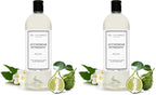 The Laundress Activewear Laundry Detergent, 32 Oz, Marine Fragrance, 4-in-1 Enzyme Blend for Workout Performance Fabrics, Fights Sweat Odors & Stains, USDA Certified Biobased Product (90%) (Pack of 2)