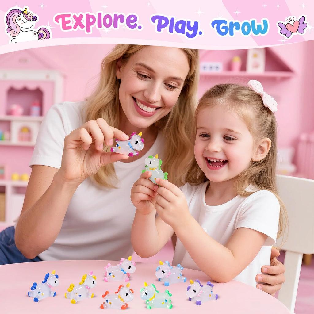 Bofuoos Unicorn Bath Bombs with Surprise Toys Inside, Girls Birthday Gifts