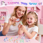 Bofuoos Unicorn Bath Bombs with Surprise Toys Inside, Girls Birthday Gifts