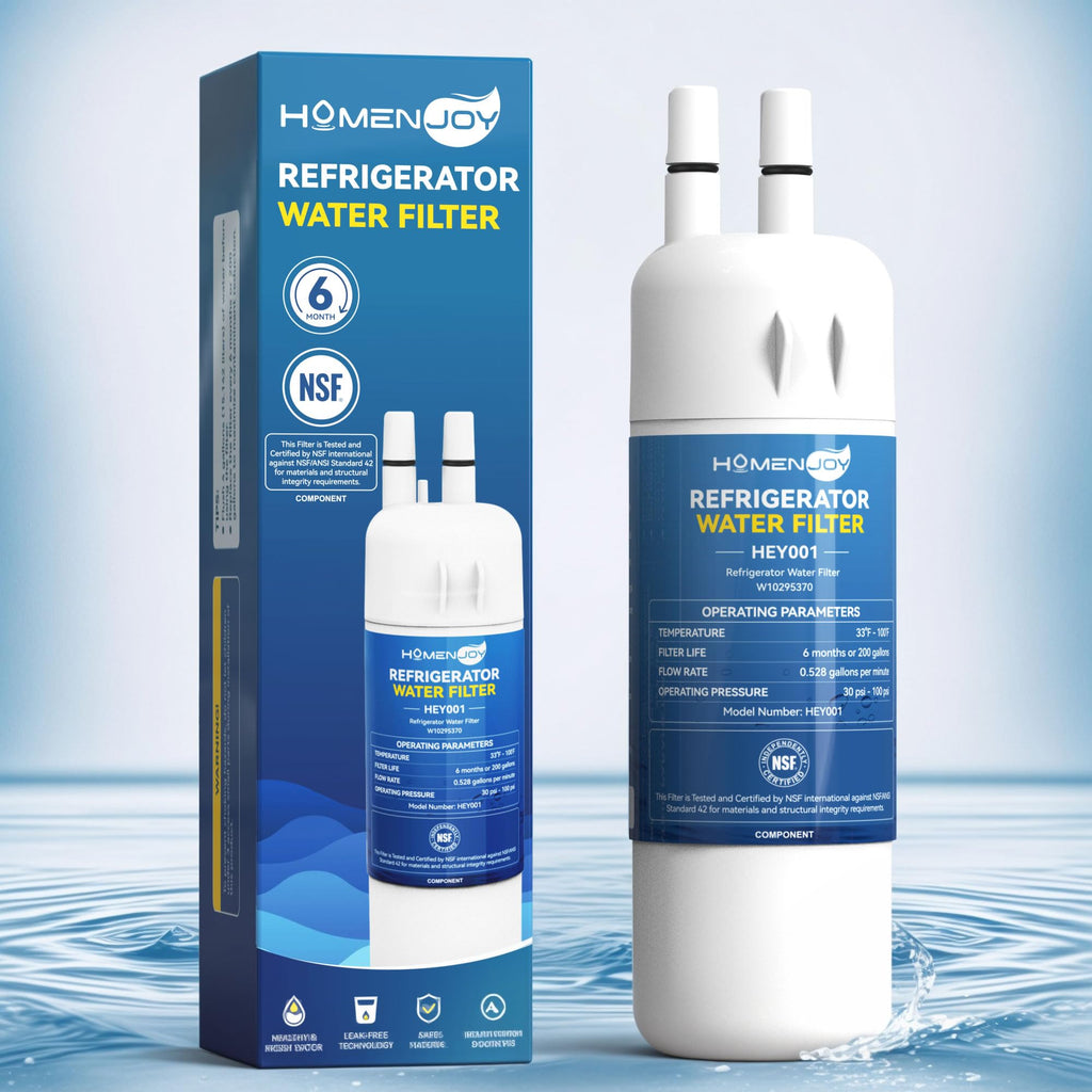 W10295370A Water Filter Replacement Compatible with Whirlpool EDR1RXD1, Everydrop Filter 1, EDR1RXD1B, WHR1RXD1, W10276924, W10291030, 9930 9930P 46-9930 46-9081 9081 P8RFWB2L, 1 Pack
