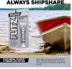 Flitz Metal Polish Paste - 1.76oz USA-Made Polish for Solid Chrome, Stainless Steel, & Aluminum - Non-Abrasive for Light Oxidation - Requires Manual Buffing - Not for Plated/Coated Surfaces (80 Pack)