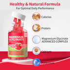 180 CT Magnesium Glycinate Gummies 1000mg - Sugar Free Magnesium Potassium Supplement with Vitamin D, B6, CoQ10 for Calm Mood & Sleep Support - 180 Raspberry Gummies