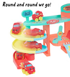 Lots to Play Toys - Multi-Story Baby Car Parking Garage - JC Toys