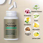 MUPUFU Lymphatic Drainage Capsules, Cellulite Reduction Support with New Maximum Potency Formula, Dandelion and Cleavers Extract -1PCS