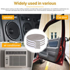 Futuwi Weather Stripping Door Seal 1 Inch W X 1 Inch T, Open Cell Foam Insulation Air Conditioner Window Seal, Total Length 26 Feet (6.5ft x 4 Rolls)