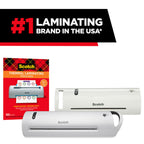 Scotch Thermal Laminating Pouches, 200 Count, Clear, 3 mil.
