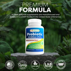 Best Naturals Probiotic 10 Strains 30 Billion Shelf Stable 120 Veggie Caps (120 Count (Pack of 2))