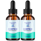 (2 Pack) Cortexi Drops, Cortexi Ear Health Support with All Natural Ingredients, Advanced Formula Health and Wellness Support Supplement with Maximum Strength Multivitamins Support (60 Servings)