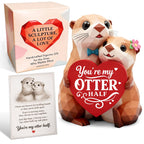 Gifts for Women Her Girlfriend Wife Husband BF Men Him Otter Figurines