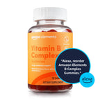 Amazon Elements - B-Complex, Supports Immune and Normal Energy Metabolism, 70-Day Supply, Vegan, Adult, Non-GMO (Previously Revly), 70 Gummies (Pack of 2)