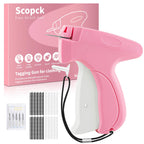 Stitch Gun for Clothes - Handheld Stitch Gun Quick Clothing Fixer - Tagging Gun - Includes 6 Needle, 1000 Black Fasteners & 1000 White Fasteners