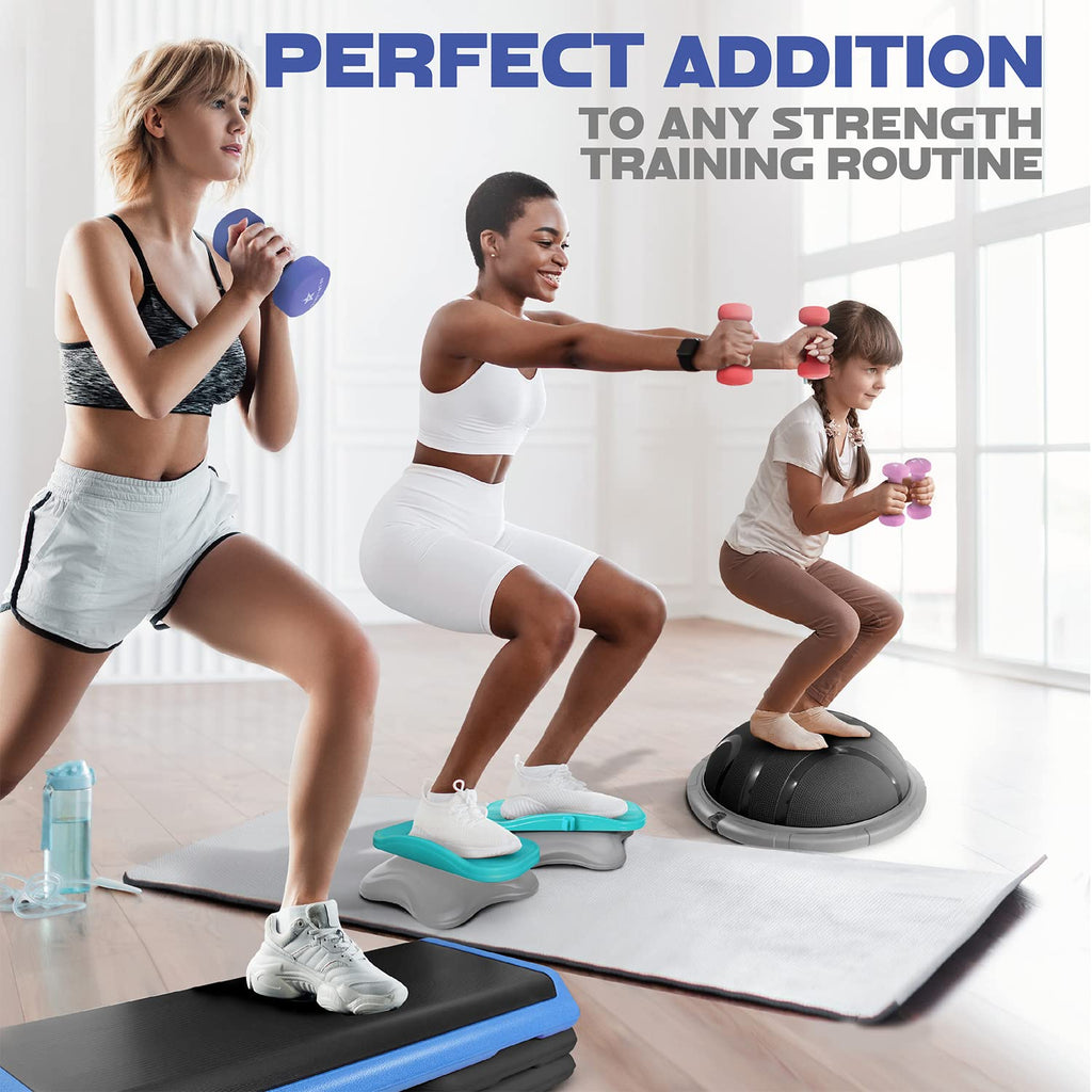 Yes4All 6 lbs Dumbbells Neoprene with Non Slip Grip ��� Great for Total Body Workout ��� Total Weight: 12 lbs (Set of 2)