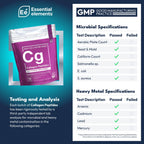 Essential Elements Hydrolyzed Collagen Peptides Powder for Men & Women - Joint, Skin, Hair & Nail Support - 15 Grams of Type I & III Grass-Fed Bovine Collagen - 30 Servings