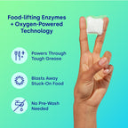 Dropps UltraWash Dishwasher Detergent Pods, Lemon Citrus (120 Ct) - Cuts Grease & Stuck-On Food | Sparkling Dishes & Glasses | Residue-Free | Clean Ingredients | No Pre-Rinse | Plastic Free Packaging