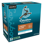 Caribou Coffee Caribou Blend, Keurig Single-Serve K-Cup Pods, Medium Roast Coffee, 32 Count(Pack of 1)