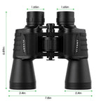 20x50 High Powered Binoculars for Adults, Waterproof Compact Binoculars with Low Light Vision for Bird Watching Hunting Camping Travel Cruise Hiking Sports Stargazing, Christmas Birthday Gifts for Men