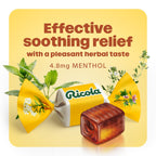 Ricola Original Herb Cough Drops, 115 Count, Cough Suppressant & Throat Relieving Drops with Naturally Sourced Menthol, Pleasing Herbal Taste for Coughs & Throat Irritation Symptom Relief