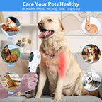 Cold Laser Therapy Device for Humans & Dogs, 4 x 808nm and14 x 650nm, Handheld Red Light and Near Infrared Light Therapy Devices with Stand, Red Light Therapy Wand for Pain Relief Joint, Muscle Pain