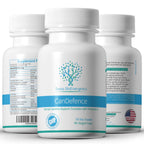 Swiss BioEnergetics CanDefence — Herbal & Probiotic Digestive Support Supplement with Caprylic Acid, Oregano, Garlic, Aloe Vera, Probiotics & Zinc — 90 Vegetarian Capsules, 30 Day Supply