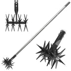 CKLT 66in Rotary Cultivator Garden Tool with Tempered Spring Steel Tines