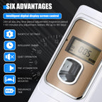 Rossesay 2 Pcs Automatic Air Freshener Spray Dispenser, White