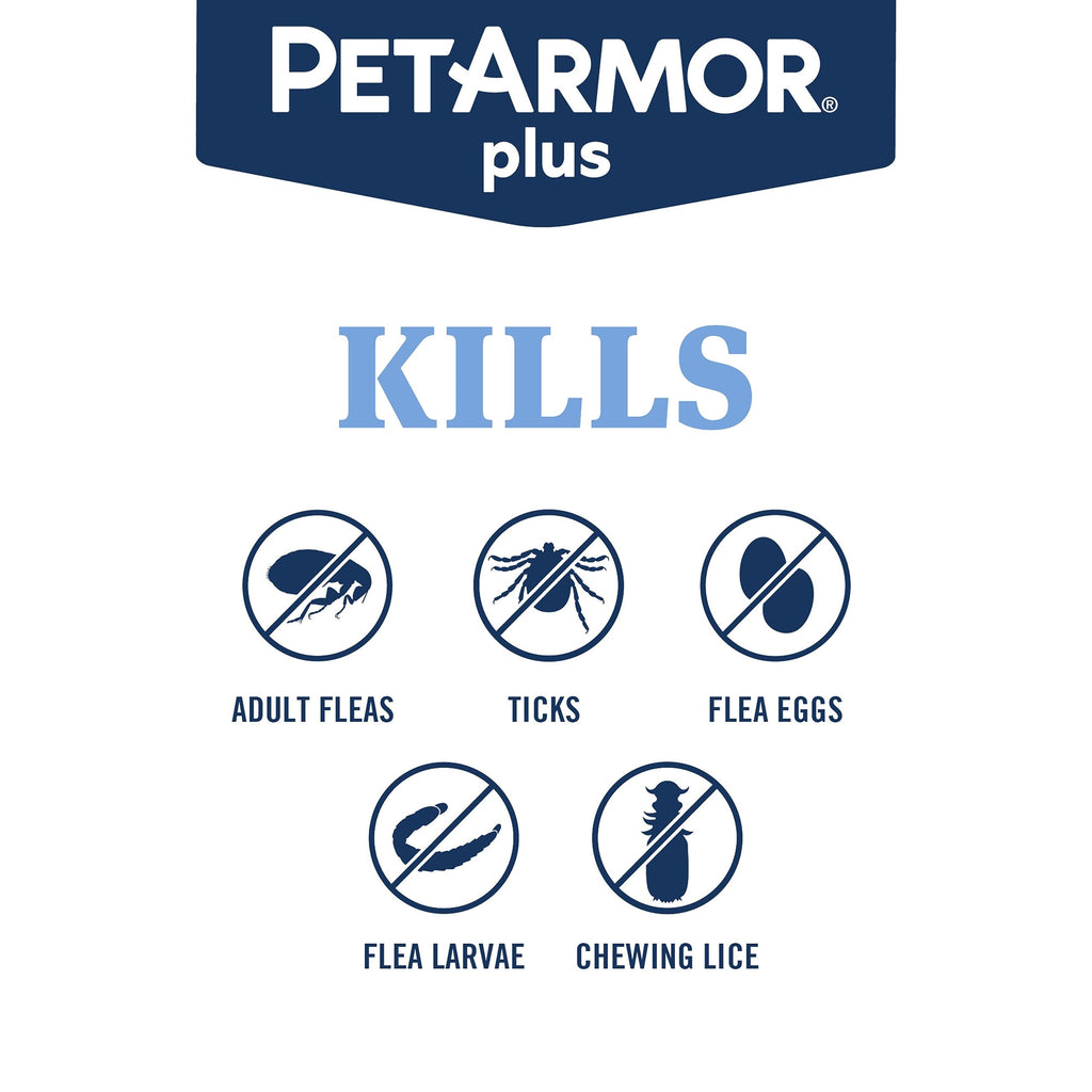 PetArmor Plus Flea & Tick Topical Cats 1.5 lbs+, 6-Month