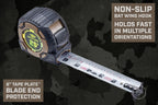 Spec Ops Tools 25-Foot Elite Series Tape Measure, 1 1/4" Double-Sided Blade, Includes Fractional Markings, 12 Feet of Stand Out, Military-Grade Composite Case, 3% Donated to Veterans