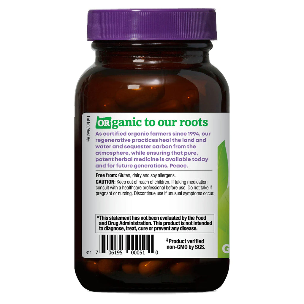 Oregon's Wild Harvest Non-GMO Eleuthero Capsules, Organic Herbal Supplements, 90 Count