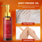 Body Firming Oil for Crepe Skin - After Shower Oil for Women, Tightening & Hydrating Treatment for Arms, Legs, Stomach & Body, Natural Formula for Dry Skin, Lightweight & Non-Greasy, 4.06 FL OZ-2Pack