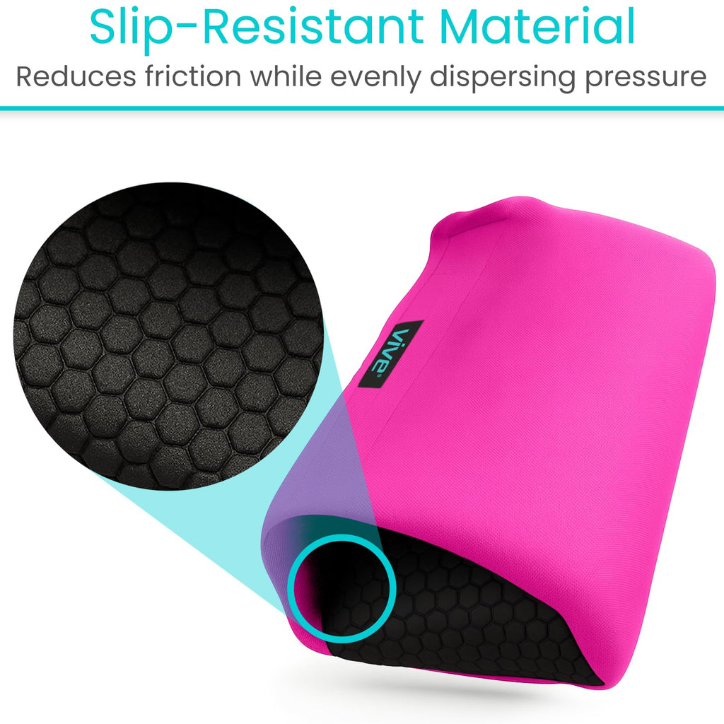 Vive Premium Crutch Pads & Hand Grips - Comfortable, Breathable, Machine Washable Padding - Moisture Wicking & Odor Reducing Pillow Accessory Covers for Adult & Youth Walking Crutches