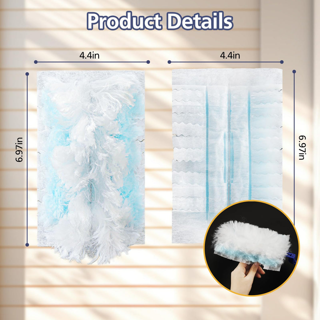 Duster Refills for Swiffer Dusters, 35 Count Disposable Duster Refill Heavy Duty Dusters Refills Replacement Head