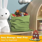 Dufvrpe Magnetic Blocks - 100PCS Idyllic Farm - 1" Creative Magnetic Building Cubes Set for Kids Ages 4-8