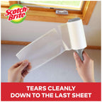 Scotch-Brite Everyday Clean Lint Roller, Lint Remover for Pet Hair, Dark Clothes, Furniture, and Dusty Surfaces, Picks Up Fur & Fluff in Your Home, Car, & Office, 5 Pack, 475 Adhesive Sheets Total